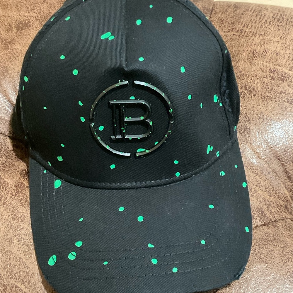 Authentic Balmain Paris Logo Baseball Cap